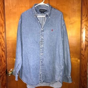 POLO Oversized Denim Shirt